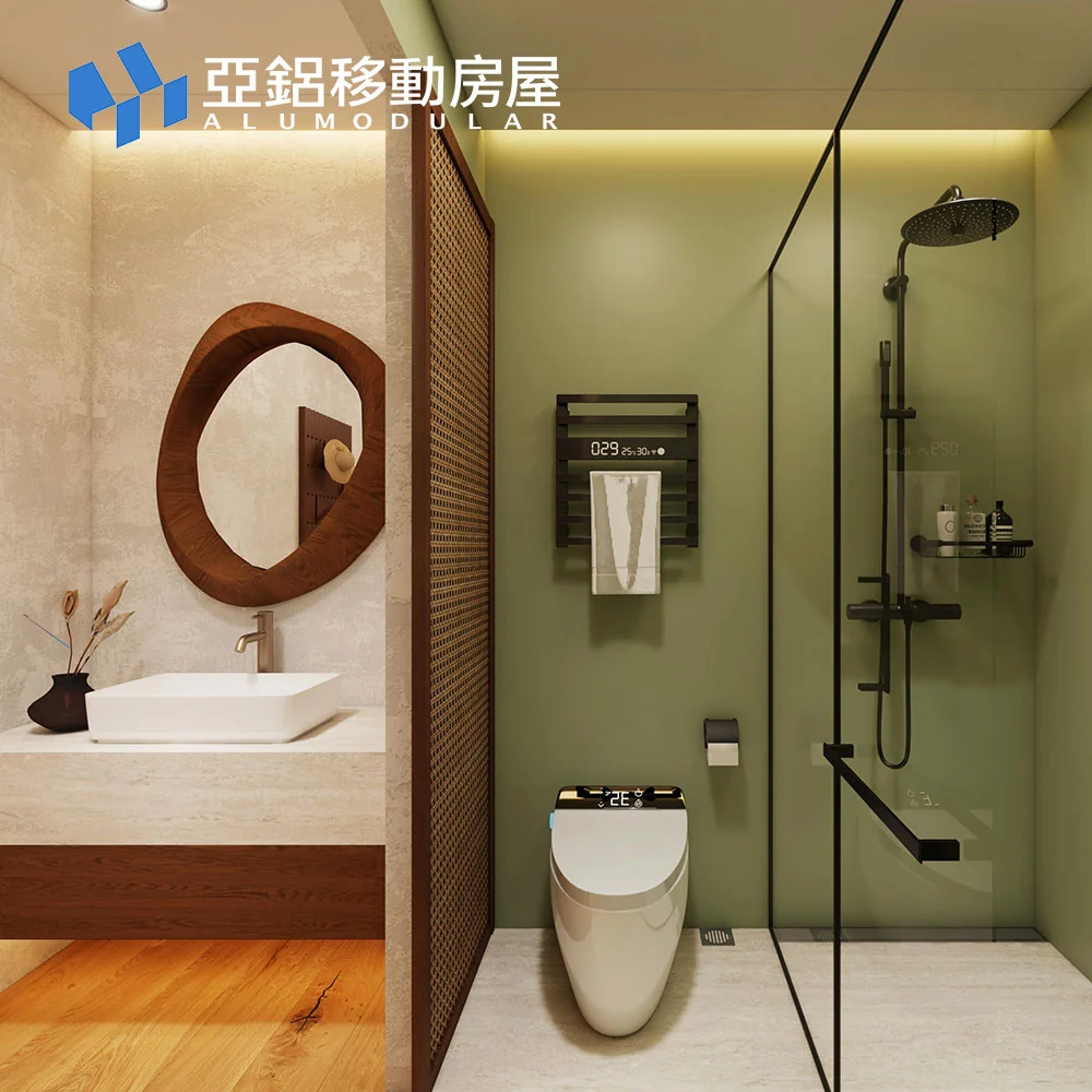 A-18A modular house bathroom interior