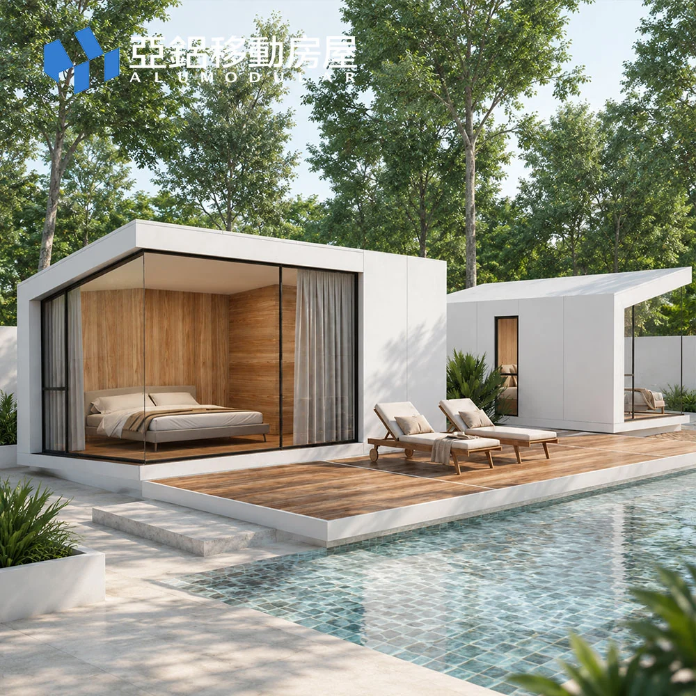 A-18B compact prefab modular house exterior