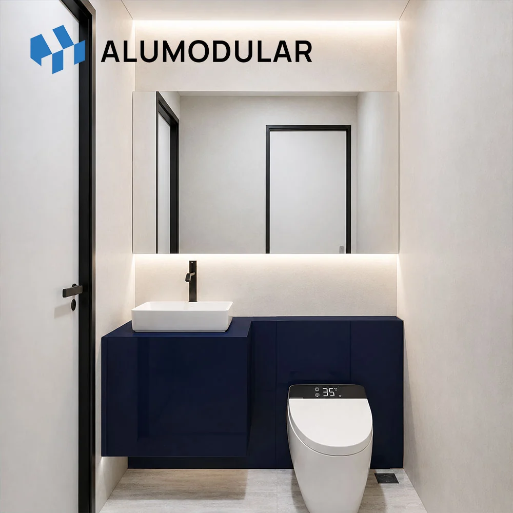 A-18B modular house bathroom vanity interior