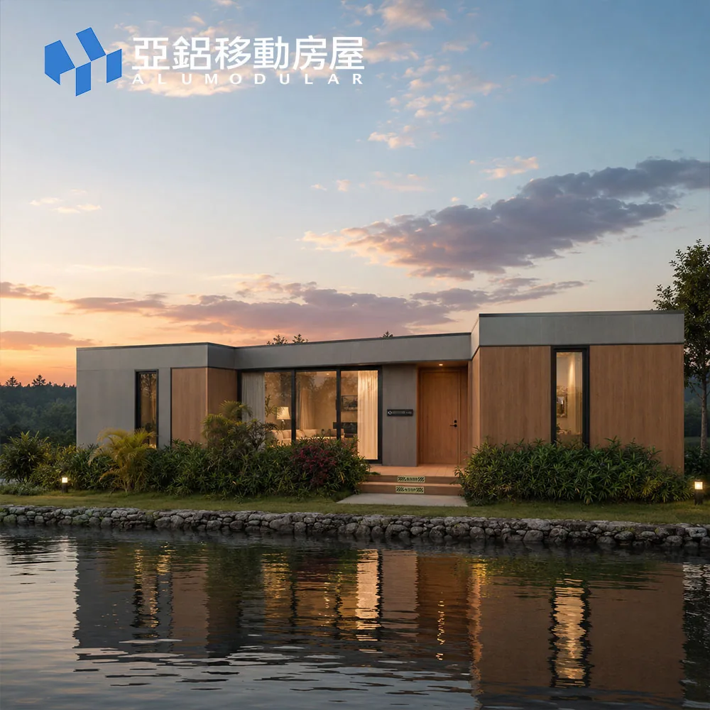 H-98 two-bedroom modular building exterior