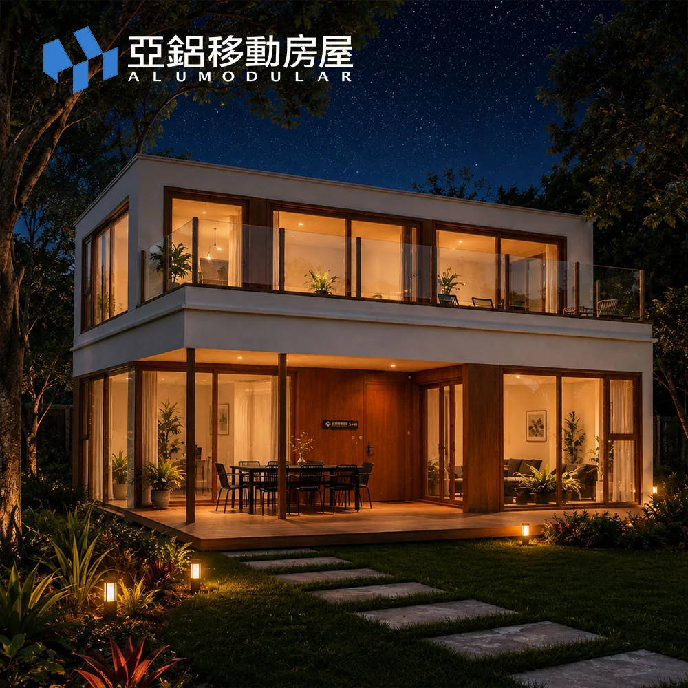 S-140 double-storey permanent modular villa